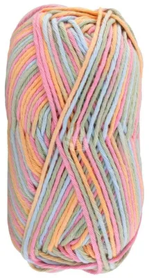 Produktbild von Lana Grossa - Star Print 0363 lichtblau rosa mint pastellgelb