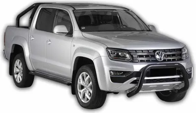 Obrázok produktu pre J&J Automotive | Predné rámy pre Volkswagen Amarok 2010-2015 76mm čierny