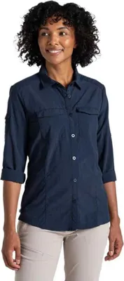 Immagine prodotto di Craghoppers Nosilife Adventure Iii Camicia a maniche lunghe Blu M Donna Blu M