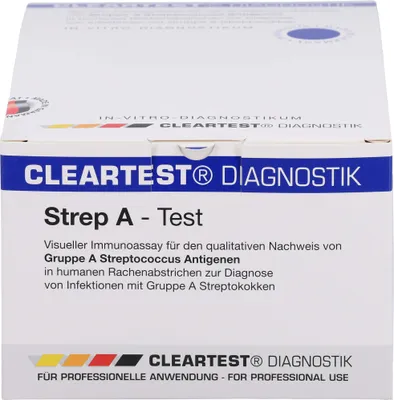 Immagine prodotto di Cleartest Test diagnostico per lo Strep-A, 20 pezzi