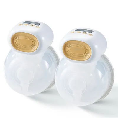 Produktbild von Elektrische Doppelmilchpumpe™ - Brustpumpe Milchpumpe 280±20mmHg - Stillpumpe mit 4 Modi und 12 einstellbaren Stufen - Ultra-leise ≤50dB - Sorgenfreies Abpumpen Muttermilch unterwegs