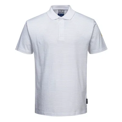 Produktbild von Portwest AS21 Antistatik ESD Polo-Shirt White Gr. S