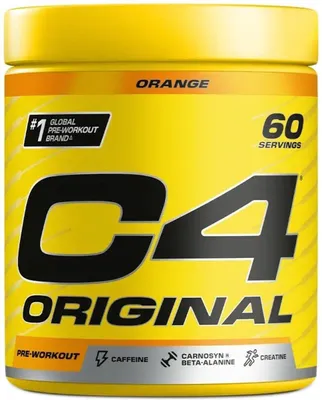 Immagine prodotto di Cellucor C4 Original 390-414 g arancia / Stimolanti pre-allenamento / Eccellente pre-allenamento con formula migliorata