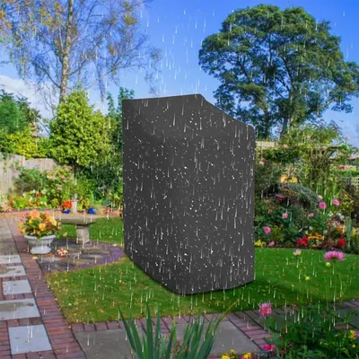 Produktbild von Schutzhülle für Stapelstühle - wasserdicht und langlebig - 1 Stück - 210D Oxford - 114 x 85 x 65 cm