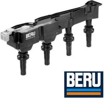 Produktbild von Beru Zündspule für Citroen Berlingo C2 C3 C4 Peugeot 206 307 1007 207