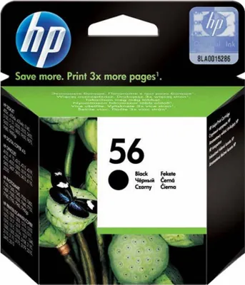 A product box for an HP ink cartridge, featuring an image of lotus pods and a butterfly.
