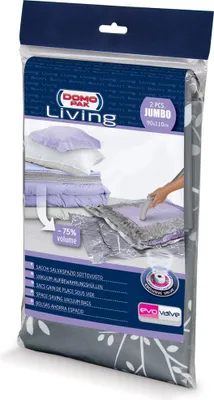 Image de Domopak Lot de 2 sacs sous vide 90x110cm