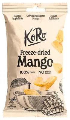 Produktbild von KoRo Freeze-dried Mango 30g