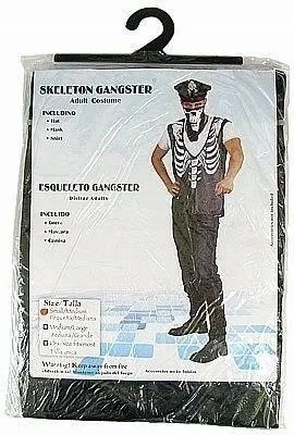 Obrázek produktu pro GoDan Kostým Gangstera Kostlivec Halloween pro dospělé