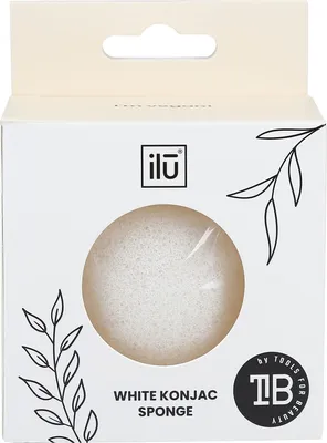 Produktbild von Ilū Make Up Konjac Sponge White - Konjac-Schwamm