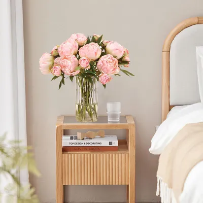 Produktbild von Elegante Zylinder-Vase für Dekoration und Wohnzimmer