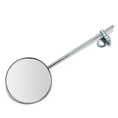 Produktbild von Rückblickspiegel, Nirosta, Schelle mit Ø22mm, Spiegelglas rund Ø110mm, Stange Ø8mm