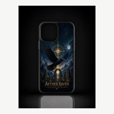 Obrázek produktu pro Pouzdro na iPhone 13 Pro, ochranné pouzdro s motivem krkav, značka LUNØIR