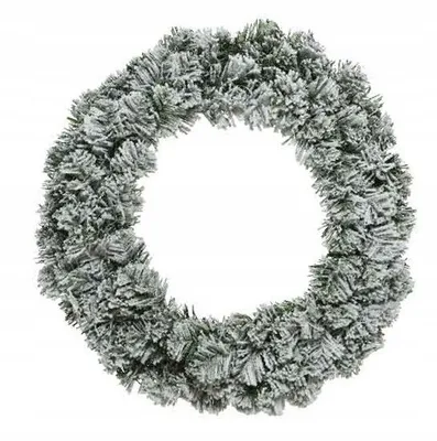Produktbild von Dekorativer Weihnachtskranz mit Schnee 60 cm