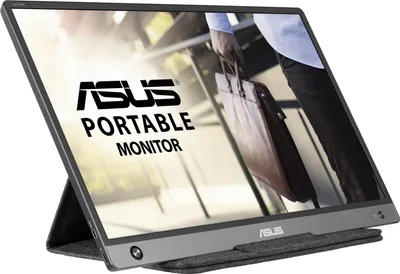 Produktbild von ASUS MB16AH Computerbildschirm 39,6 cm (15.6") 1920 x 1080 Pixel Full HD Schwarz, Grau