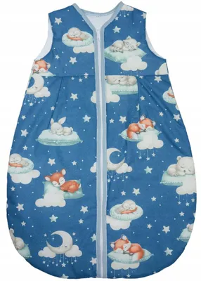 Produktbild von Ankras Baby-Schlafsack Sommer 56-62 0,5 TOG 100% Baumwolle