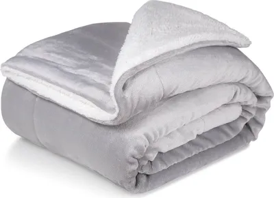 Produktbild von COZYOR Sherpadecke 150x200 cm, Wohndecke Kuscheldecke XL warm Sherpa, Dicke Sofadecke, hochwertige Tagesdecke