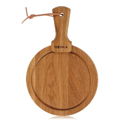 Obrázek produktu pro Boska servírovací prkénko kulaté Friends S / autentický design / 16 cm / dřevo / hnědá / 245 x 160 x 20 mm