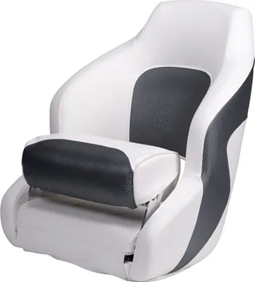 Produktbild von Talamex Captain Deluxe Klappsitz Silber Silber One Size