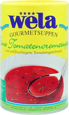 Produktbild von WELA Feine Tomatencremesuppe GOURMET für 5,0 l /20 Teller