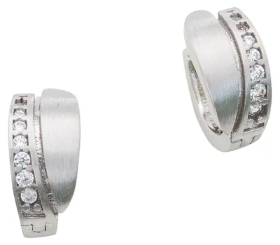 Produktbild von Miamar 05.2102 Damen Creolen Silber Weiß