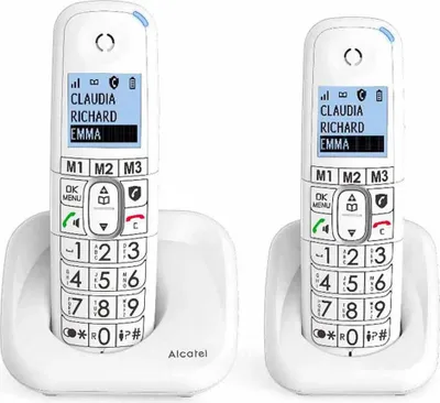 Immagine prodotto di Alcatel XL785 DUO Telefono analogico/DECT Identificatore di chiamata Bianco