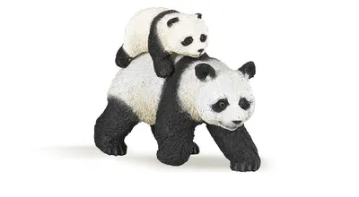 Produktbild von Panda mit einem Jungtier