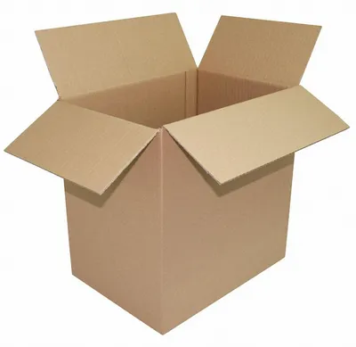 Produktbild von 2x Faltkarton 350x250x(200)-350mm mit variabler Höhe 1-wellig Dickwelle Din A4+ braun
