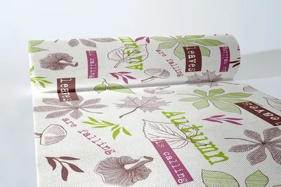 Produktbild von Airlaid Tischläufer Adam in Kiwi-Beere, 40 cm x 24 m , 1 Stück - Mank - Herbst