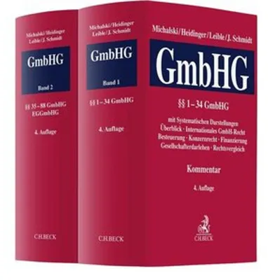 Produktbild von Kommentar zum Gesetz betreffend die Gesellschaften mit beschränkter Haftung (GmbH-Gesetz)