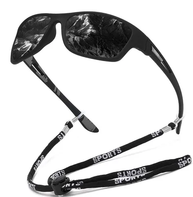 Produktbild von Polarisierte Sportsonnenbrille für Herren zum Autofahren, Radfahren und Angeln – Sonnenbrille mit UV-Schutz