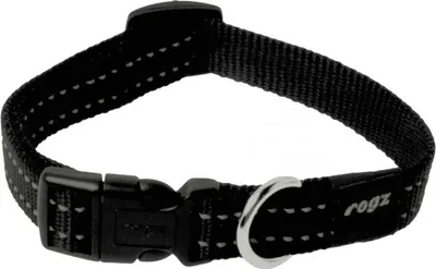 Produktbild von Rogz For Dogs Snake Halsband Zwart