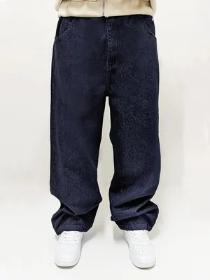 Produktbild von DADA Supreme Baggy Fit Jeans mit DADA Stickerei Raw Indigo Größe: 34W / 32L
