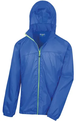 Produktbild von Result Urban - "Stowable" Jacke Leicht für Herren FK2366 (M) (Königsblau/Limone)