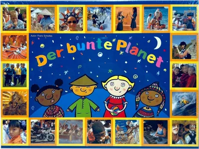 Produktbild von Kinderspielesammlung - Der bunte Planet Suchspiel Wunschspiel Kinderspiel
