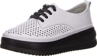 Produktbild von Artiker Schnürhalbschuhe in weiss/weiss kombi, Gr. 41