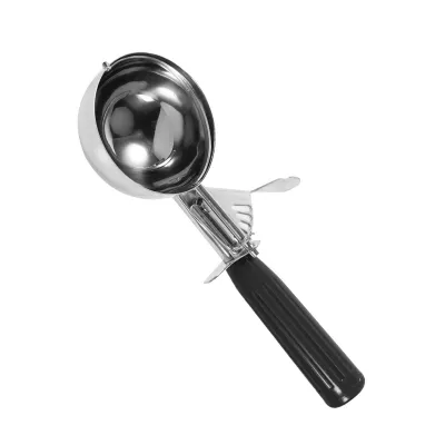 Obrázok produktu pre Praktická nerezová naberačka na zmrzlinu s plastovou rukoväťou (4,7 cm)