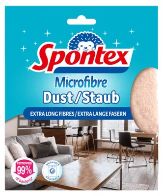 Zdjęcie produktu dla Ściereczka z mikrofibry Spontex do wszystkich rodzajów powierzchni Opakowanie 1 szt