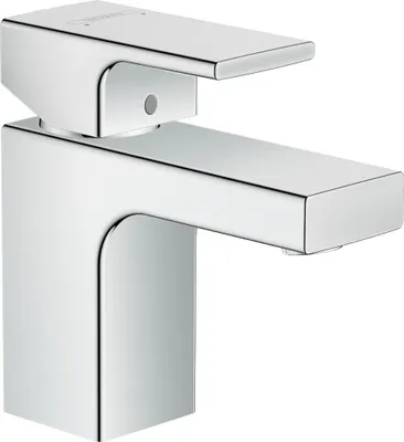 Produktbild von hansgrohe Vernis Shape Einhebel-Waschtischarmatur 70 mit Zugstangen-Ablaufgarnitur, Ausladung 89 mm, 71560000