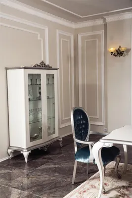 Produktbild von Turkis Grauer Stuhl Chesterfield Lehnstuhl Holz Stühle Armlehne Esszimmer Möbel