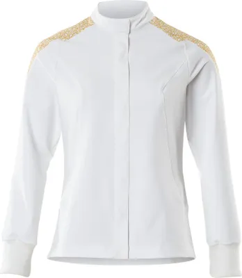 Produktbild von MASCOT® Jacke, Damen, ULTIMATE STRETCH Arbeitsjacke Größe 2XL, weiss/currygelb | Packung (1 Stück)