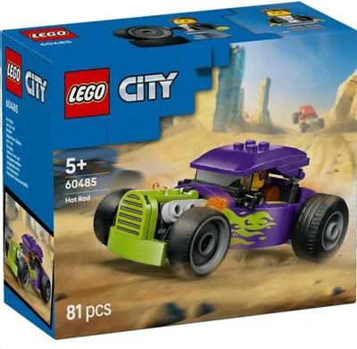 Zdjęcie produktu dla LEGO City Hot Rod, Zestaw do budowania, 5 lat(a), Plastik, 81 szt., 164 g