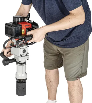 Produktbild von Benzinramme, 900W Leistung, 32,7cc Hubraum, 8500 U/min Geschwindigkeit, 0,9L Kraftstoffkapazität, 1700-2230 BPM Schlagfrequenz
