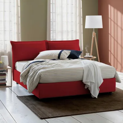 Imagen del producto de Anjin - Cama Doble, Rojo, Desenfundable Hecho en Italia