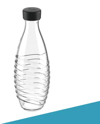 2x Flaschenverschlüsse für SodaStream Crystal, anthrazit, auslaufsicher