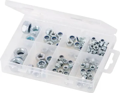 Produktbild von Kontermuttern M4-M12 Sortiment 108-tlg.