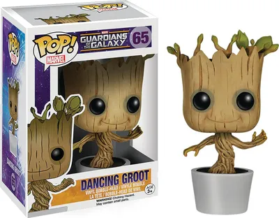 Immagine prodotto di FunkoPop! Figura in vinile: Guardiani della Galassia - Dancing Groot