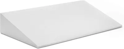 Immagine prodotto di sleepling - Cuscino a cuneo per materasso, 45 x 140 x 15 cm, bianco, cuscino a libro, Betterhöher, Ökotex 100, senza fodera