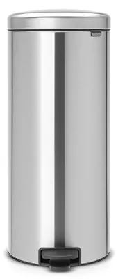 Zdjęcie produktu dla Brabantia 111822, 30 l, Okrągły, Stal nierdzewna, Pedał, 30 cm, 300 mm