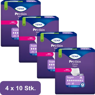 Produktbild von TENA - Pants Night Super M - 4x10Stk.